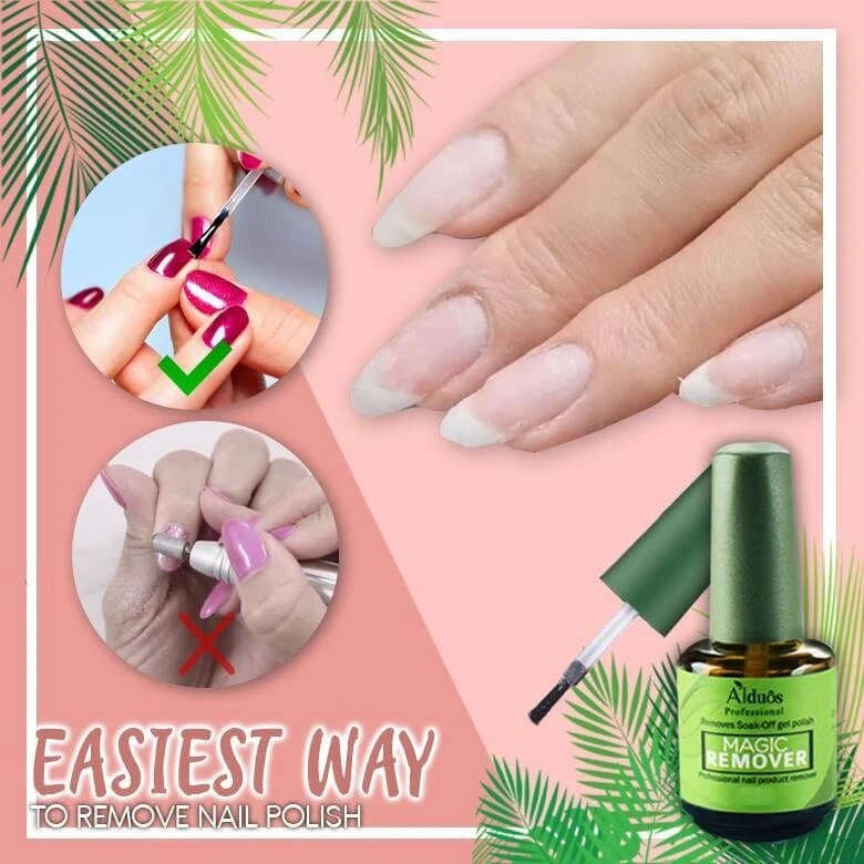 Magic Bursting Instant Nail Polish Remover