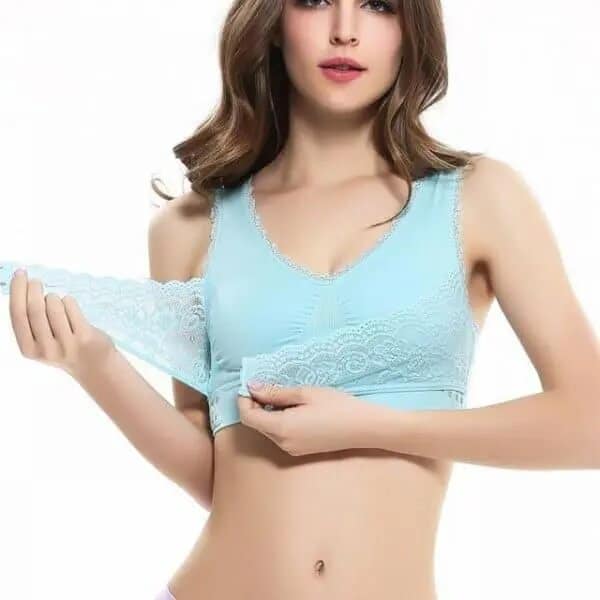 DingCafe Shaping Wireless Silk Bra