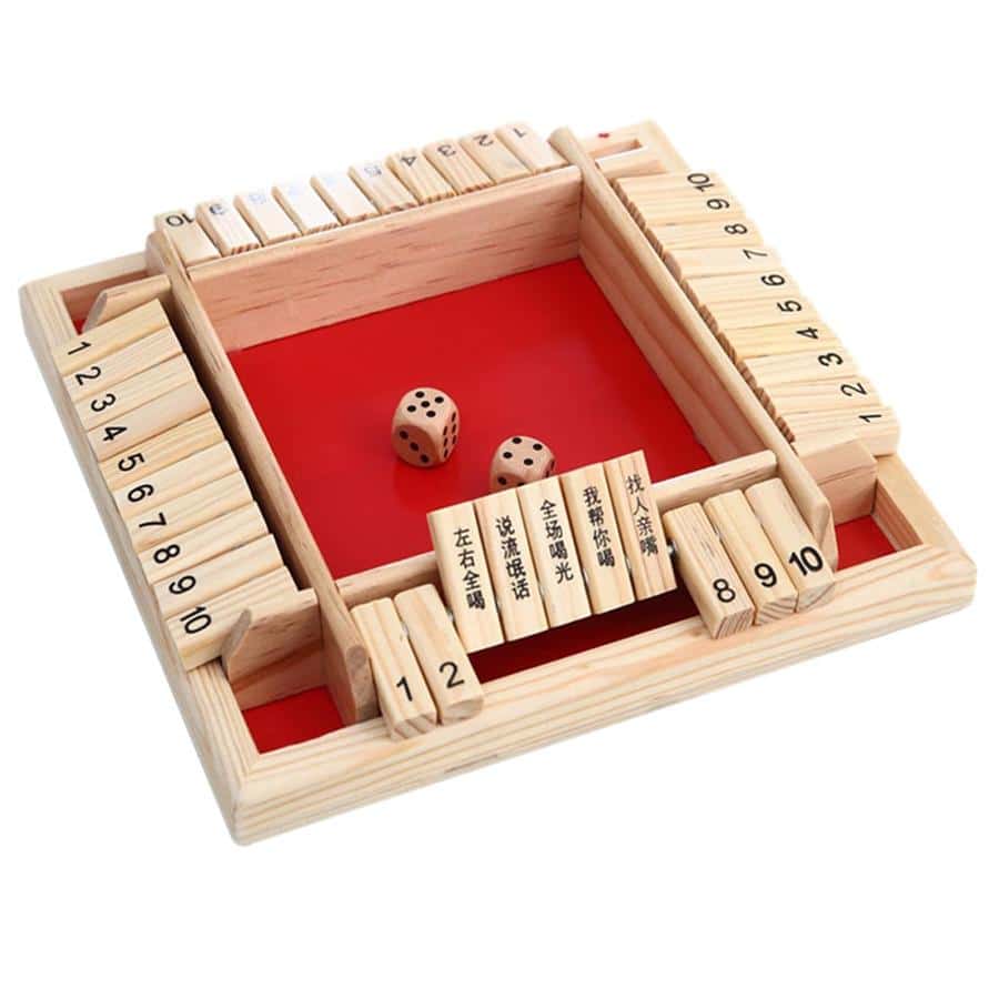 FlipBlock Wooden Board Game