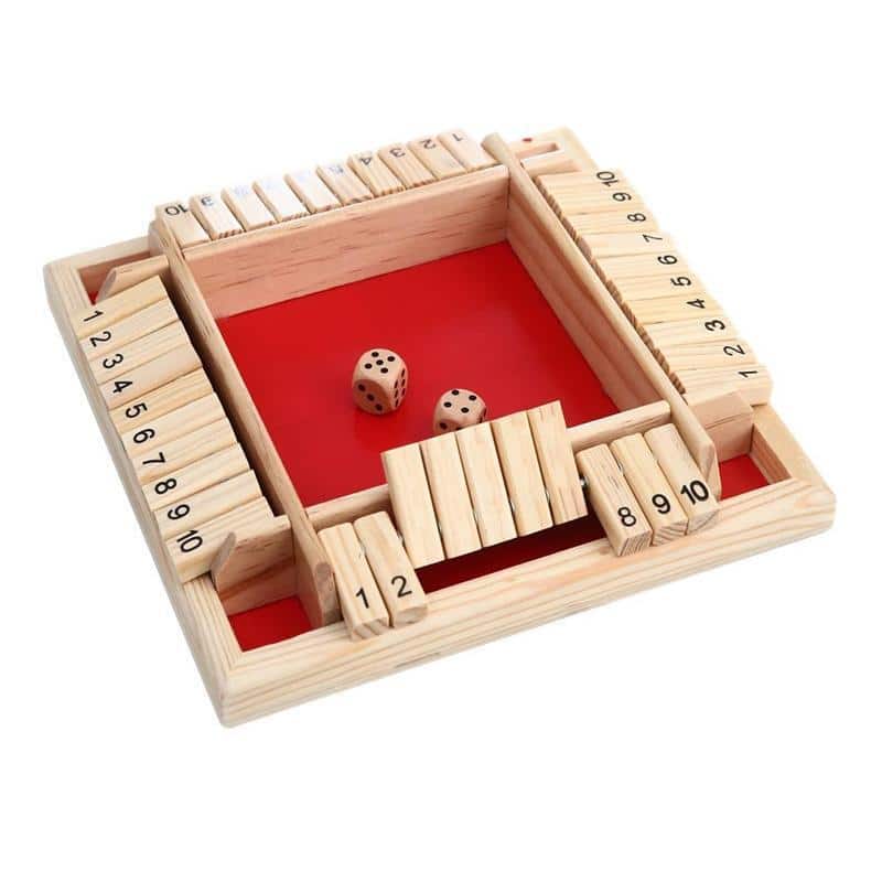 Shut The Box Board Game