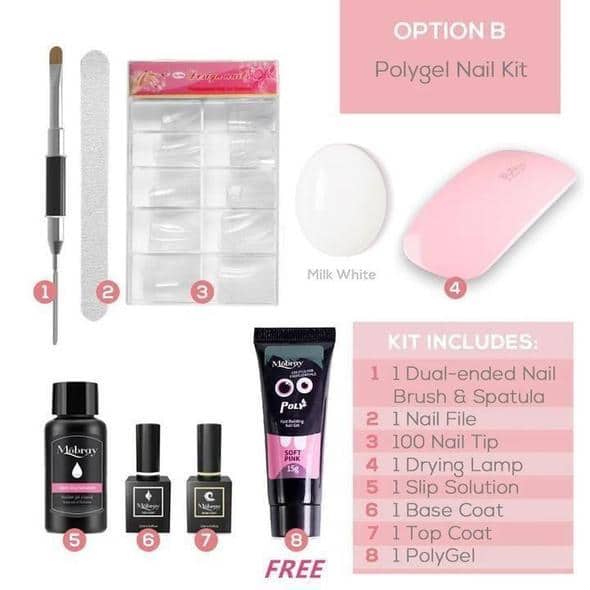 PolyGel Nail Extension Kit