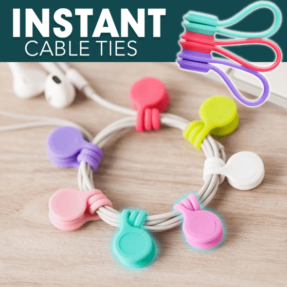 (Mothers Day Sale -)Magnetic Cable Ties