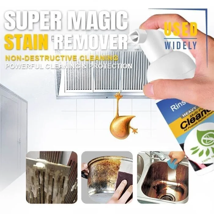 Powerful Stain Removing Foam Cleaner