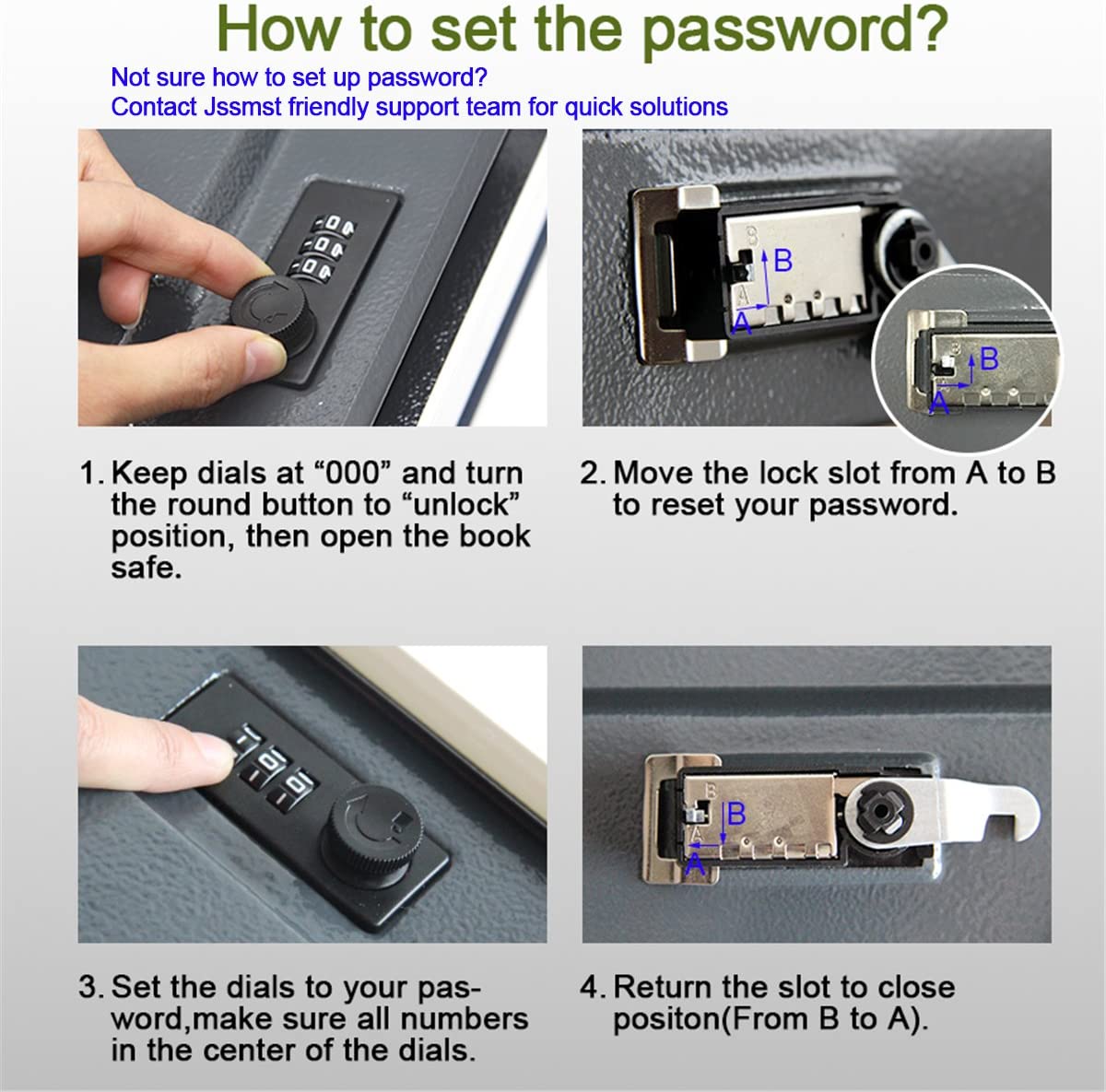 The Book Safe Lock