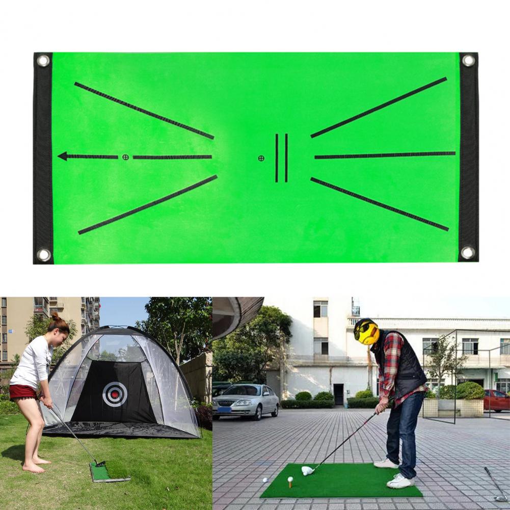 Golf Correct Swing Trajectory Training Mat