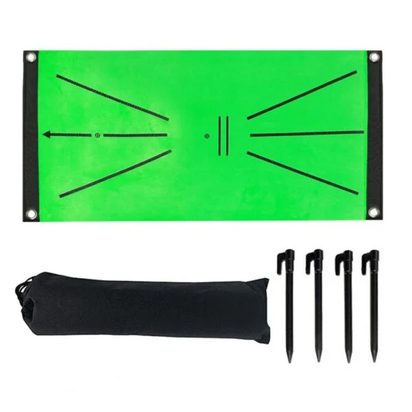 Golf Correct Swing Trajectory Training Mat