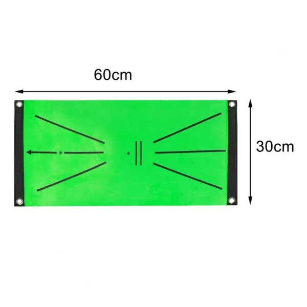 Golf Correct Swing Trajectory Training Mat