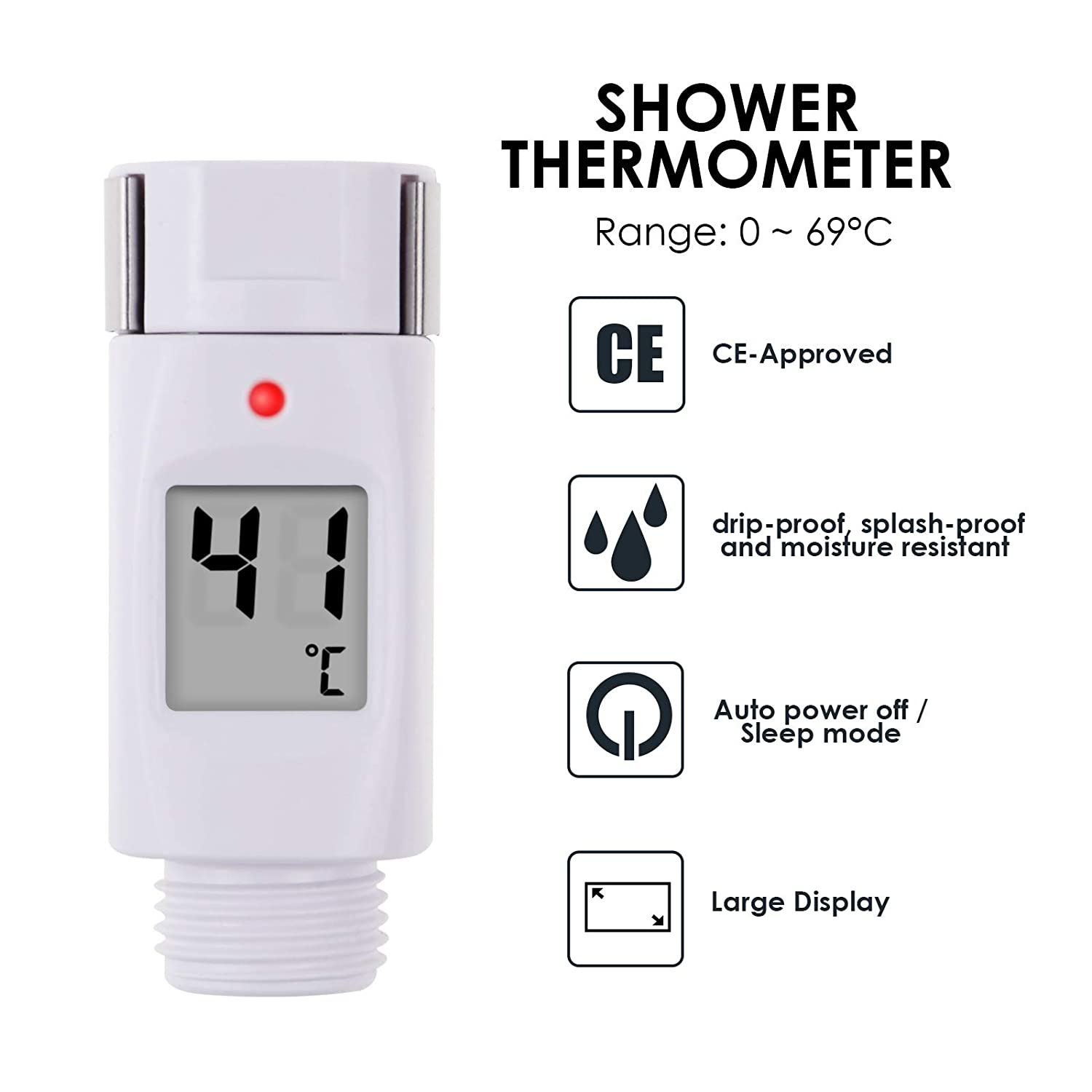 Digital Shower Thermometer