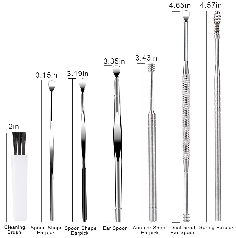 Ear Wax Removal Kit (Set of 6)