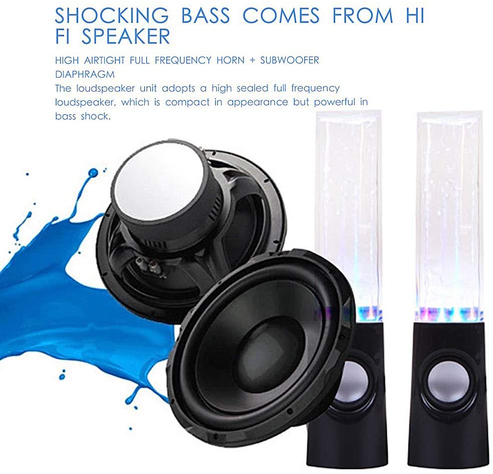 Dancing Water Fountain Speakers