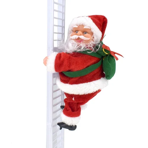 Electric Climbing Ladder Santa