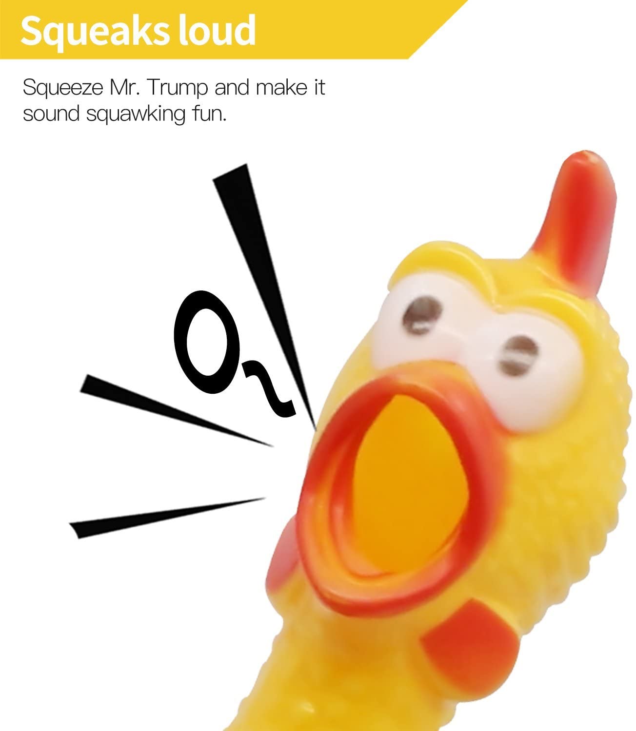 Dog Squeak Chicken Toy