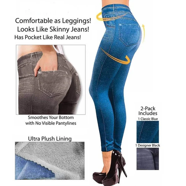 Stretchy Slimming Jeans Leggings