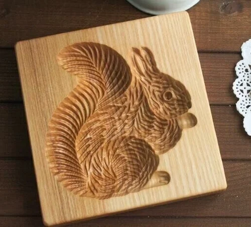 Carved Wooden Pryanik Mold