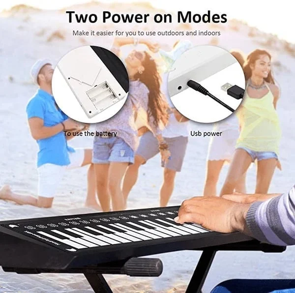 Hand Roll Portable Piano