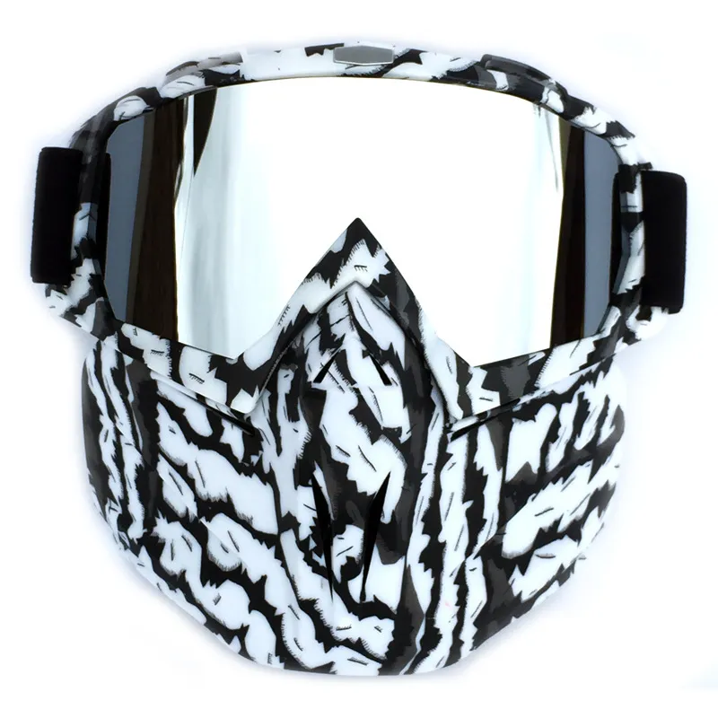 Motorcycle Googles With Face Mask