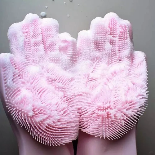 Silicone Cleaning Gloves