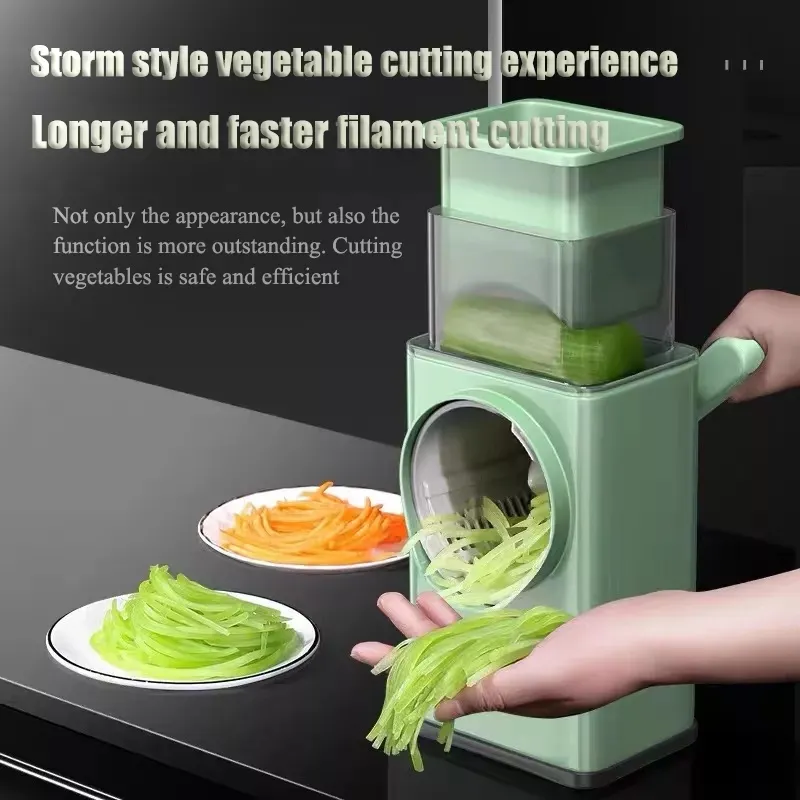 Multifunctional Rotary Cheese Grater