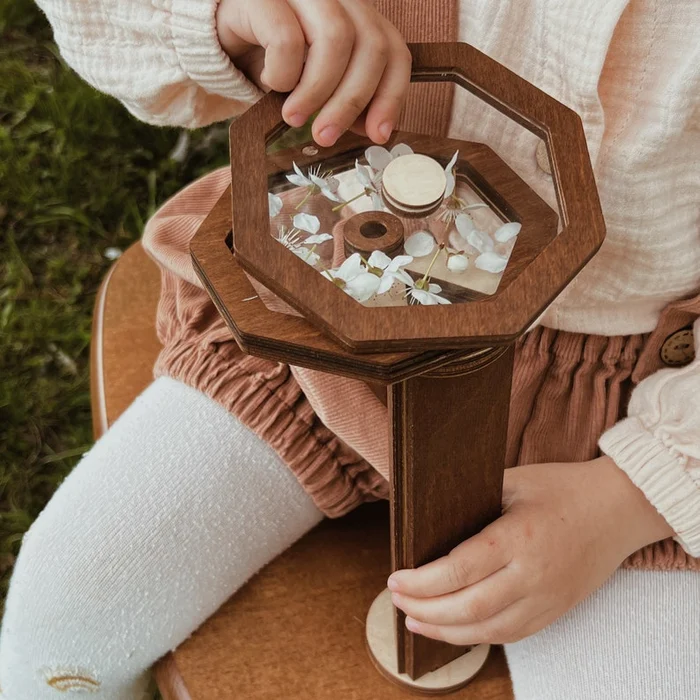 Natural Wood Kaleidoscope