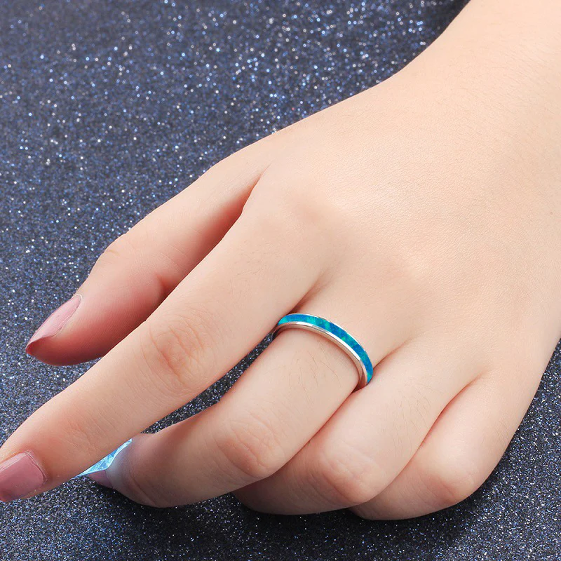 Thcok Blue Carbon Energy Ring