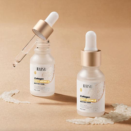 Anti-Wrinkle White Face Rice Serum