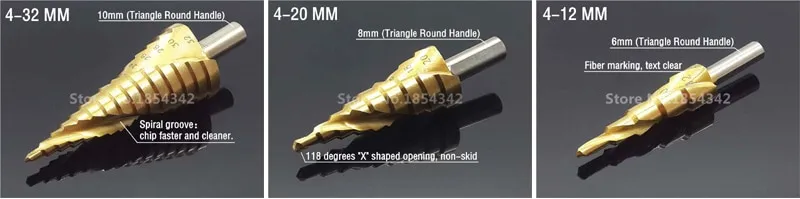 Titanium Plating Drill Bit Set