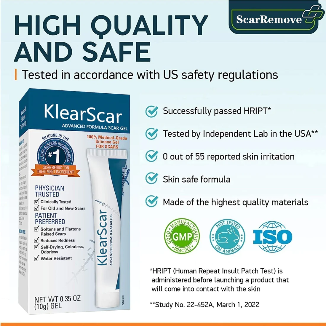 KlearScar Advanced Scar Removal Gel