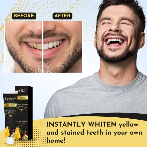 Dentax Bee Venom Antiplaque Whitening Toothpaste