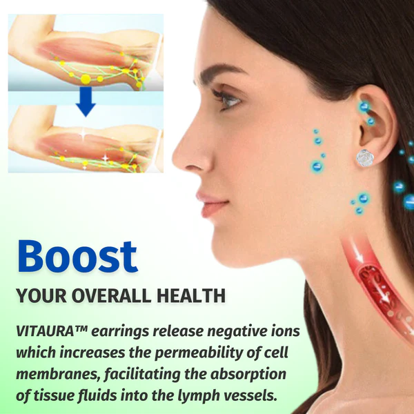 VITAURA Lymphatic Drainage Slimming Earrings