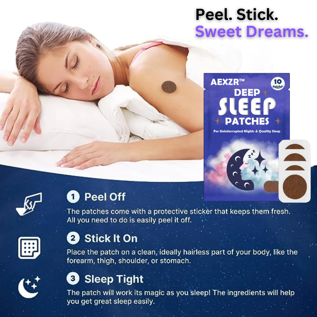 AEXZR Deep Sleep Patches (10 Patches)