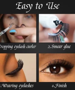 DIY Cluster Eyelash Lash Ribbon