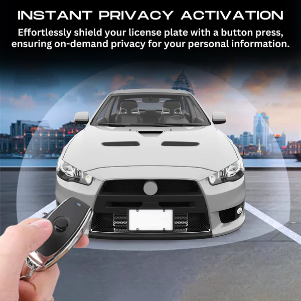 InviPlate LCD Car License Plate Protector