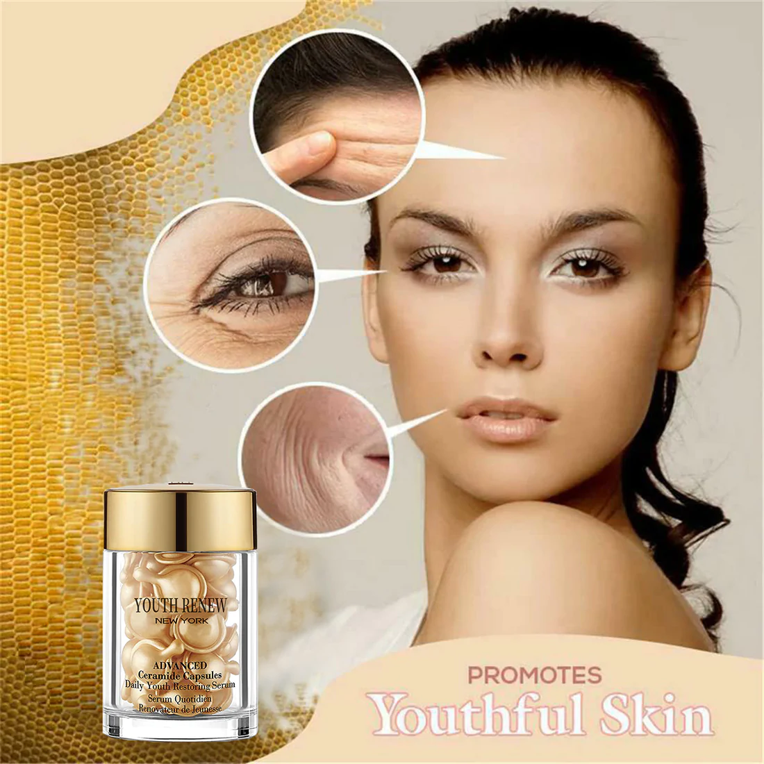 YouthRenew Ceramide collagen Firming Capsule Serum