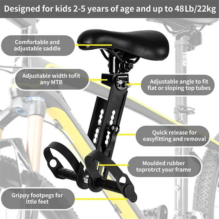 Front Mounted Child Bike Seat