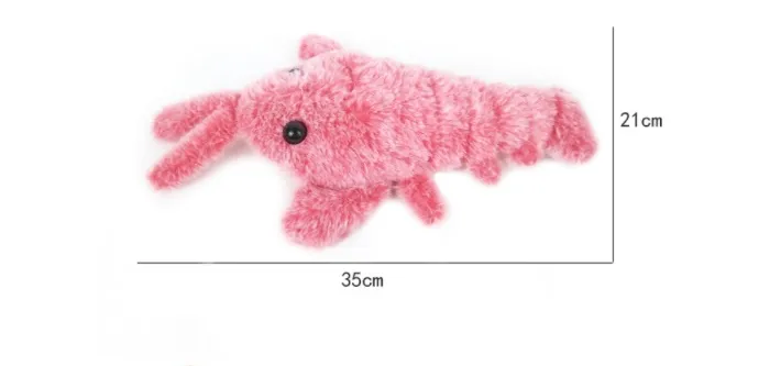 Electric Jumping Shrimp Cat Toy