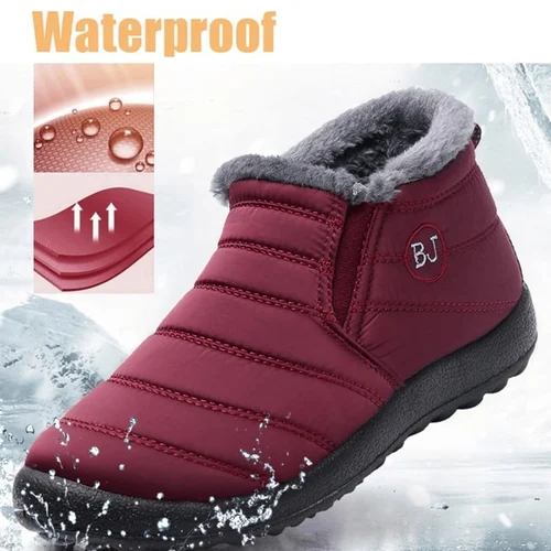 Winter Warm Snow Waterproof Cotton Shoes