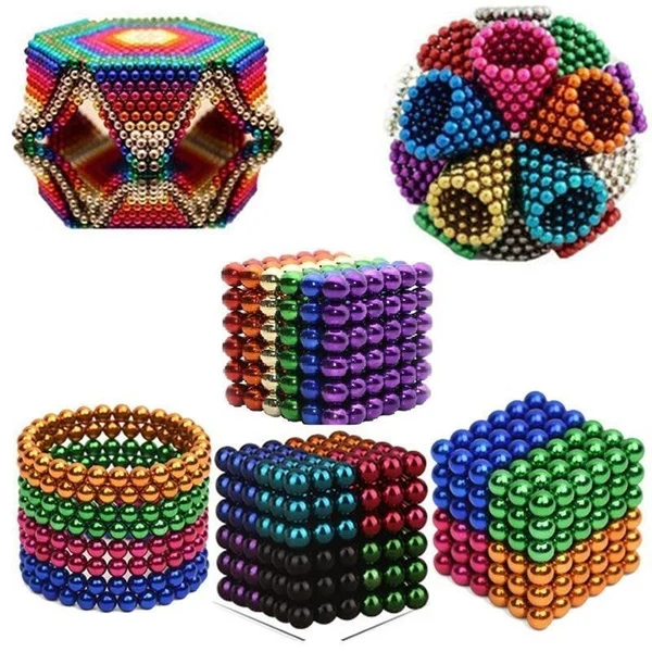  Multi Colored 216 Pcs/ 512 Pcs Magnetic Balls,Buy More More