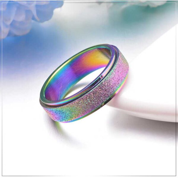 Stress Release Rotatable Ring