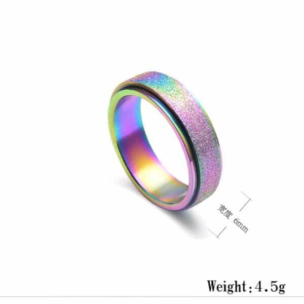 Stress Release Rotatable Ring