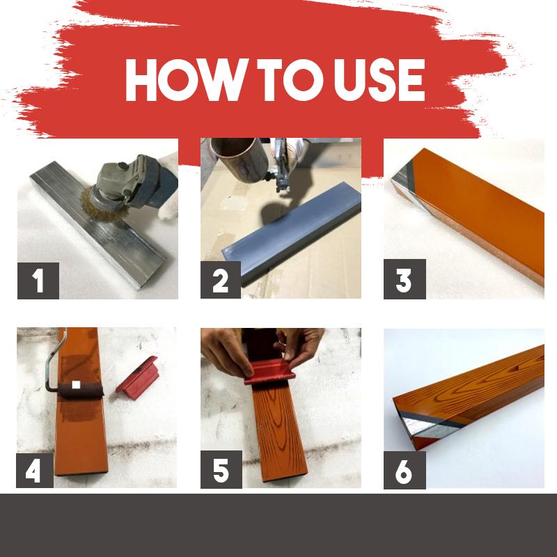 Versatile Wood Graining Tool