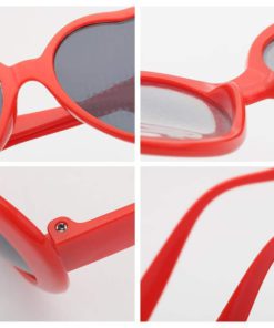 Large Oversized Womens Heart Shaped Sunglasses