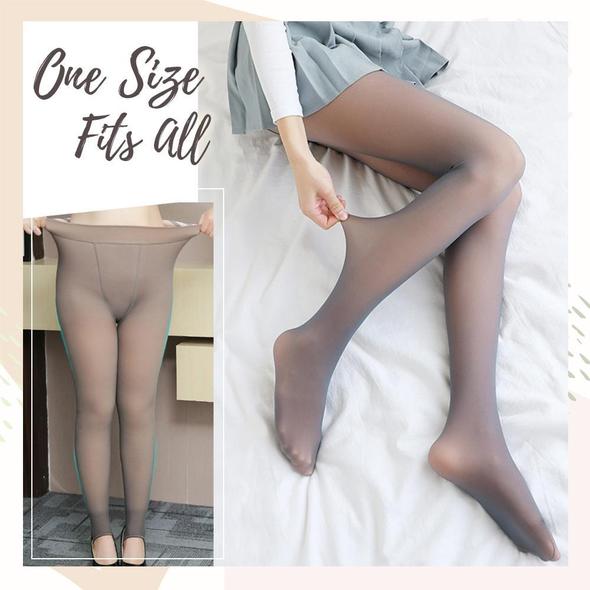 Flawless Legs Translucent Fleece Pantyhose