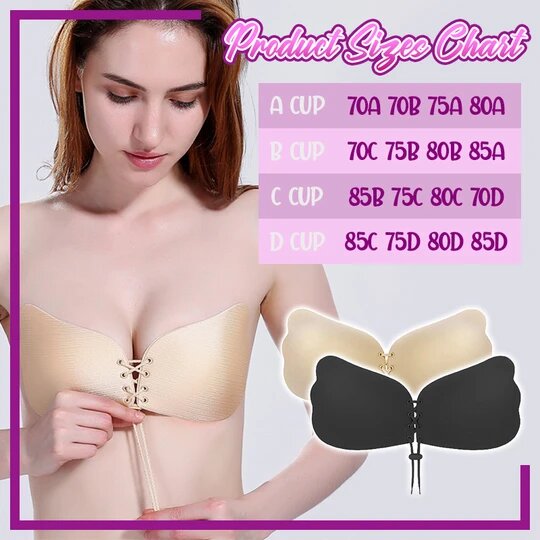 Push Up Drawstring Strapless Bra