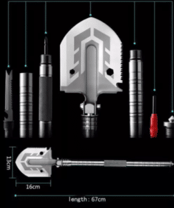 23-in-1 Multi-Purpose Folding Shovel