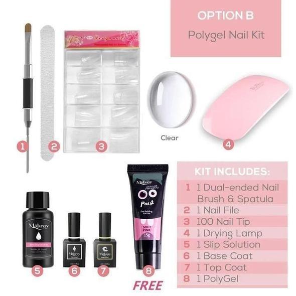 PolyGel Nail Extension Kit