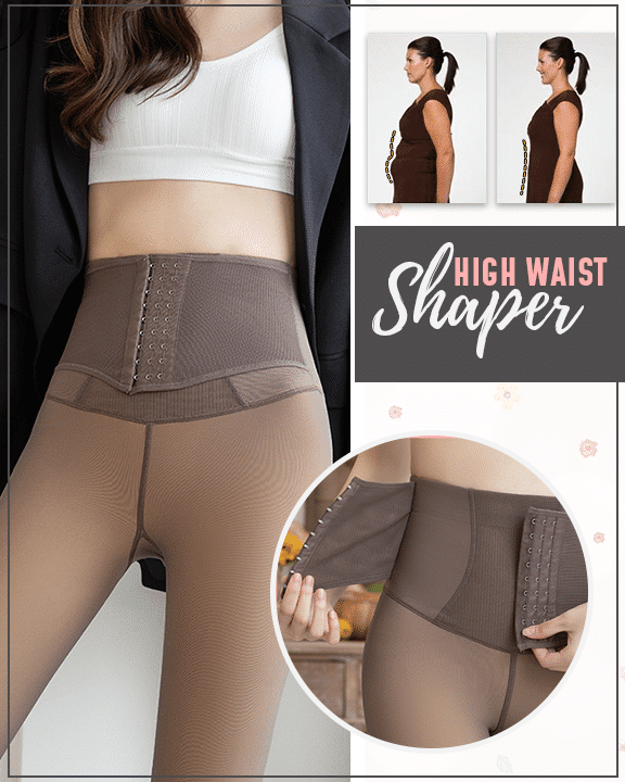 Sheer Fleeced Compression Thermal Leggings