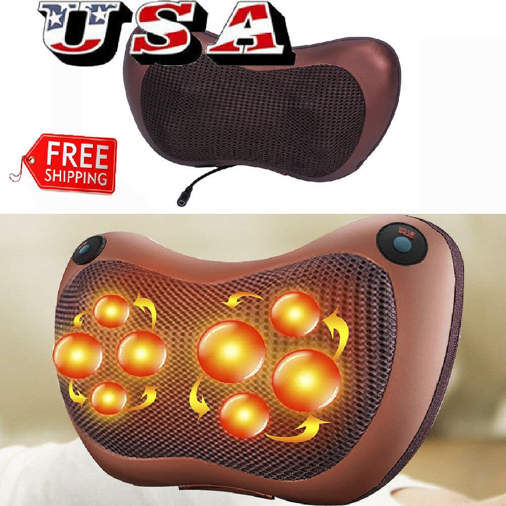 Shiatsu Pillow Massager With Heat