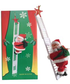 Climbing Santa Claus