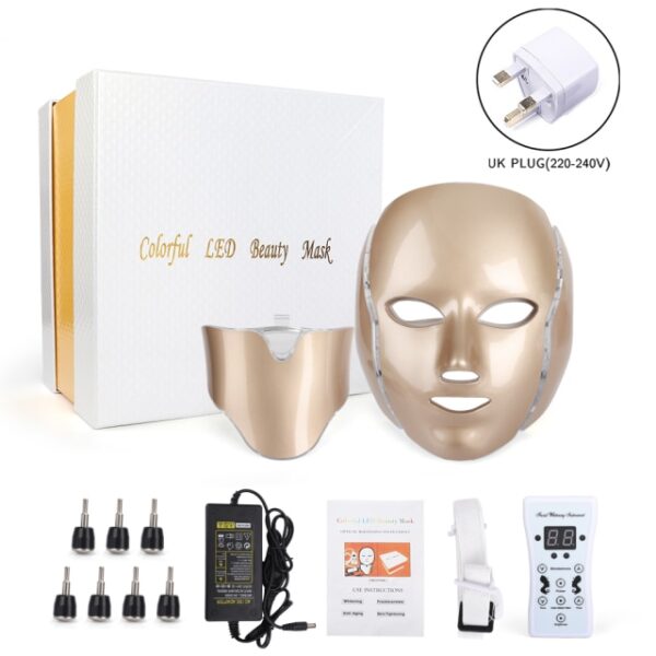 7 Colors LED Light Therapy Face Mask