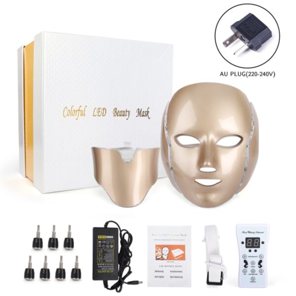 7 Colors LED Light Therapy Face Mask